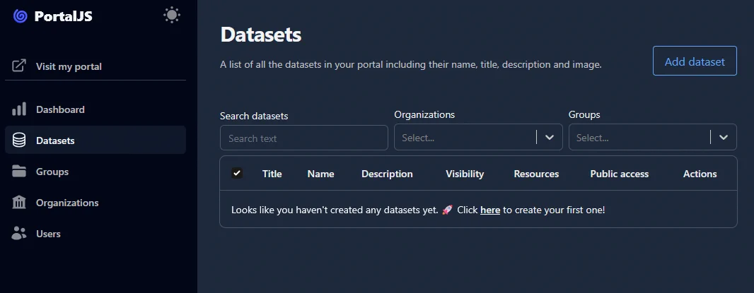 Add Dataset